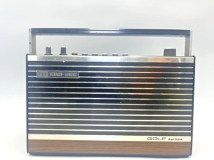 Altes ITT Schaub-Lorenz "GOLF EUROPA" - 100 Kofferradio , AM / FM , 1960 g - Picture 1 of 24