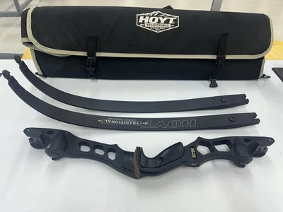 Рекурсивный лук Hoyt Satori - черный - подъем 21 дюйм - средние конечности 35# с чехлом - Изображение 1 из 4