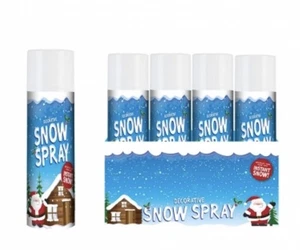 Snow Spray Christmas Decoration Artificial Fake XMAS Tree Window Spray 250ml UK - Picture 1 of 1