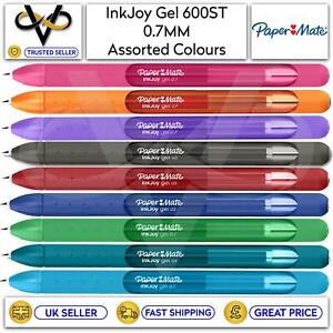 Paper Mate InkJoy Gel Pens 600ST 0.7MM Set of 3 Assorted Colours School/Office