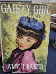 Antique book Gaiety Girl, Amy J Baker, The Valentine Romance Club, 1954, Hardc - Picture 1 of 4