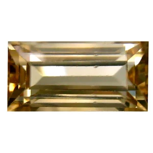 Piedra preciosa de circón marrón sin calefacción corte octágono clase mundial de 2,64 quilates (10 x 5 mm) - Imagen 1 de 1