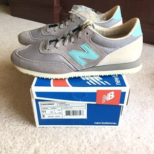 New Balance 620 J Crew Classic Womens 11 Gray Suede Blue Leather Sneakers Shoes - Picture 1 of 14