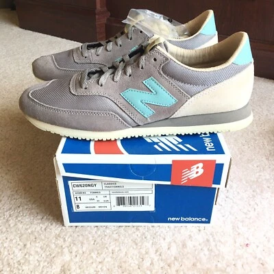 New Balance 620 Sneakers Shoes Women's Size 11 Retro Style Gray Blue Casual NWT - Image 1 of 4