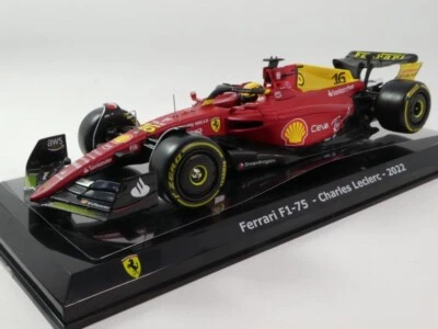 Burago BBurago Ferrari F1-75 #16 C. Leclerc Italy Monza 2022 1/24 18-26806#16 - Immagine 1 di 3