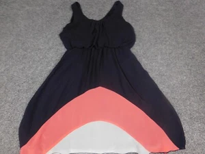 Enfocus Studio Womens Dress 6 Blue A-line pullover stretch flowy - Picture 1 of 10