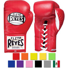 Luvas de boxe oficiais de competição com cadarço Cleto Reyes