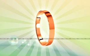 3mm Pure Copper Solid Tamba Ring Plain Nice Band Astrology Mens Womens Unisex - Picture 1 of 8