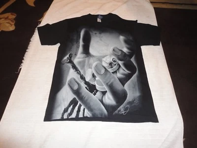 NUEVO - Camiseta Negra PARA HOMBRES - OG ABEL Nail in Hand - Talla Pequeña - S Foto 1 de 3