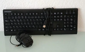 Tastatur und Maus mit Kabel - Bild 1 von 1
