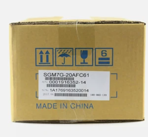 SGM7G-20AFC61 1 STÜCK NEU Yaskawa Servomotor SGM7G-20AFC61 - Bild 1 von 1