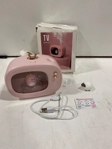 CISKOTU TV Humidifier - Aroma Diffuser w/ Night Light - Pink - Picture 1 of 1
