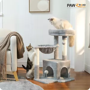 Kratzbaum Klein Katzenkratzbaum Stable Kletterbaum Katzenbaum Spielbaum Sisal - Bild 1 von 28