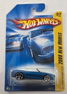 Hot Wheels Camaro Convertible Concept 2008 New Models 37/40 BLUE - Image 1 of 4