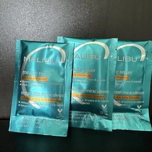 3 Pack Authentic MalibuMiracle Repair Blonde Enhancer,  0.17oz. - Picture 1 of 3
