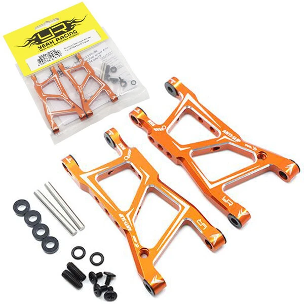 Yeah Racing RSS3-002OR Aluminum Rear Lower Arm Set Orange For HPI RS4 Sport 3 - Image 1 of 1
