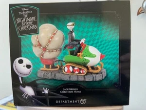Department 56 Jack Brings Christmas Home Nightmare Before Christmas - Picture 1 of 1