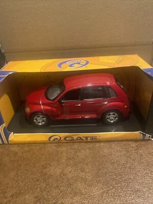 Gate 1:18 Scale 2001 Chrysler PT CRUISER Red 01092  New In Box/shelf wear on box - Image 1 of 4