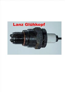 Lanz Glühkopf Zündkerze, ungebraucht, Restbestand. - Bild 1 von 1