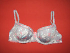 Secret Possesions  Grey/Floral Underwired Lightly Padded 34A Bra