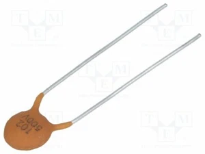 Condensador: Cerámica THT 500V 1nF Y5P ±20% 5mm CC-102/500 Densadores de cerámica T - Imagen 1 de 1