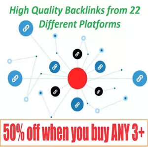 COMPLETE SEO PACK (Authority Backlinks from 20 platforms) Sold separate for $440 - Picture 1 of 1
