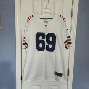 Men L Nike NFL Jersey - White #69 - Castle - Picture 1 of 7