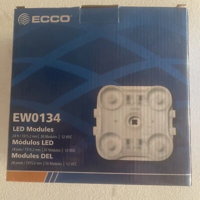 ECCO EW0133 LED Interior Light 24' Self-adhesive strip w/screw, 4 LED, 30pc, 12V - Image 1 of 2