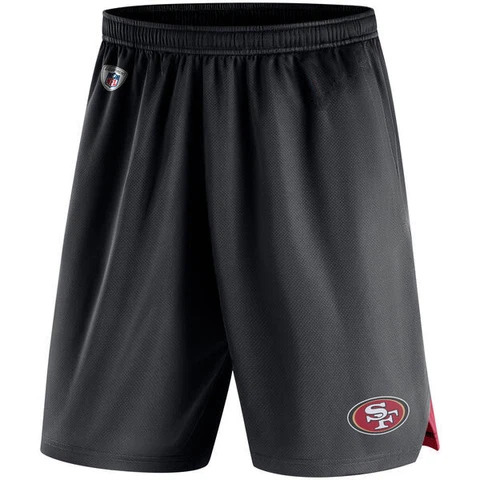 Men's San Francisco 49ers Fans 2023 Loose Workout Sports Jogging Training Shorts Cover
