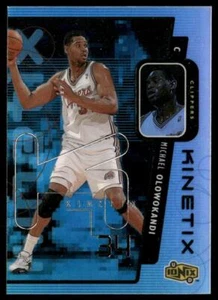 Michael Olowokandi 1998-99 Upper Deck Ionix #K2 Kinetix Los Angeles Clippers - Imagen 1 de 2