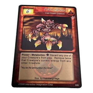 Magi Nation Duell - FIRE GRAG - Cald Dream Creature Lavakralle - Bild 1 von 10