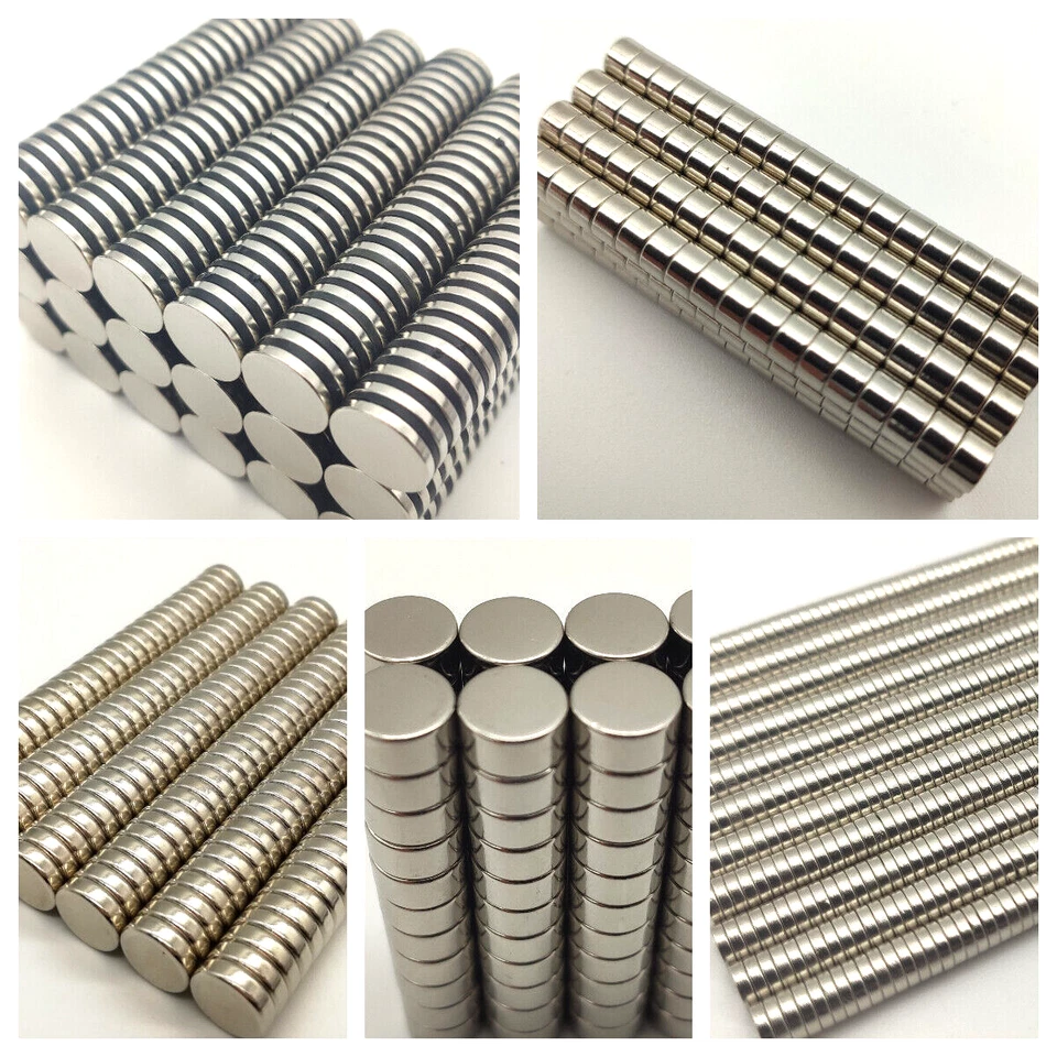 Neodym Magnete Scheiben / Stab Rund Zylinder Starke NdFeB Magnet Scheiben - Bild 1 von 1