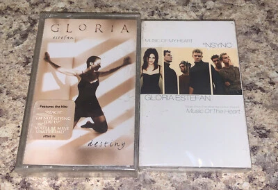 BOTH SEALED Gloria Estefan Destiny *NSYNC Music Of My Heart Pop 1990’s Epic - Image 1 of 3