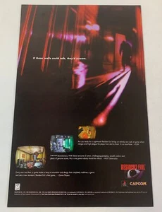 Pagina pubblicitaria videogioco 1996 ~ RESIDENT EVIL - Foto 1 di 1