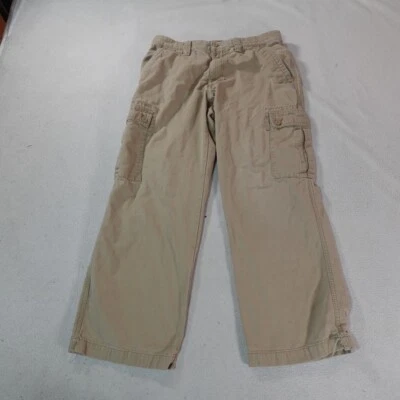 Eddie Bauer Cargo Pants 33 Mens Beige Work Wear Outdoor Hike Camp Pant 33x30 - Image 1 of 4