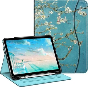 For iPad (A16) 11th 11 Inch (2025) Case Multi-Angle Viewing Stand Cover w Pocket - Picture 1 of 38