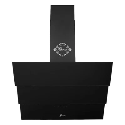 Gurari GCH 267 Prime Dunstabzugshaube 60cm 1000m³/h kopffeihaube Schwarz Haube