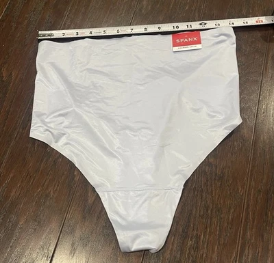 Spanx формирования атласный бесшовный стринги трусики женщин размер 2 X сиреневый новый - Изображение 1 из 4