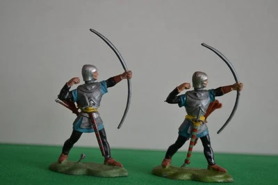Britains Swoppets Medieval Archers Set of 2 - Image 1 of 2