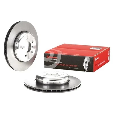 For BMW 650i xDrive Gran Coupe 13-19 Replacement Plain Vented Rear Brake Rotor — 第 1/4 张图片