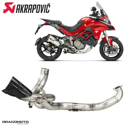 Scarico DUCATI MULTISTRADA 1200 S ABS DVT D Air 2015-2017 AKRAPOVIC Titanio R... Foto 1 de 4