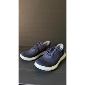 Kizik Navy Blue Relaxed Fit Sneakers Comfort Walking Shoes M9W10.5 - Picture 1 of 9