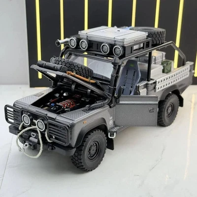1/24 Land Range Rover Defender 110 Tomb LE Pickup Alloy Car Model Toy Vehicle - Image 1 of 4
