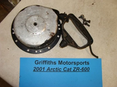 ARCTIC CAT ZR600 2001 OEM retroceso cuerda arranque motor mango de arranque rebobinado Foto 1 de 4