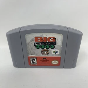 RARE! HTF! Big Mountain 2000 Nintendo 64 N64 Authentic Cartridge - Tested - Picture 1 of 7
