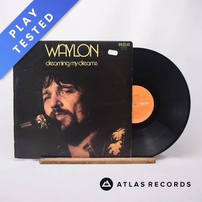 Waylon Jennings Dreaming My Dreams LP Album Vinyl Record LSA 3247 - VG+/VG+ - Image 1 of 4