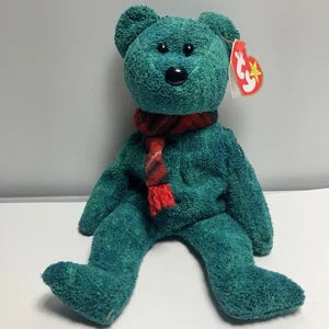 Ty Beanie Baby Bear 1999 Wallace 8.5 inch plush toy stuffed animal - Picture 1 of 9