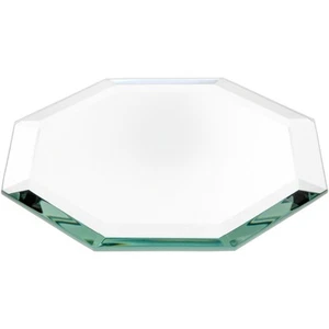 Plymor 5" Octagon, 5mm Thick Beveled Glass Mirror - Picture 1 of 1