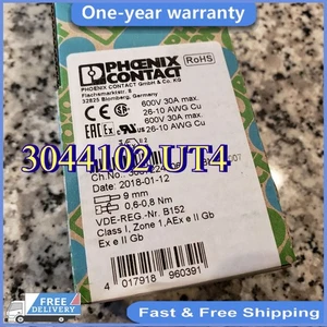 3044102 UT4 NUEVO (CAJA SELLADA DE 50) Bloques de terminales de contacto Phoenix 600V 30A gris - Imagen 1 de 8