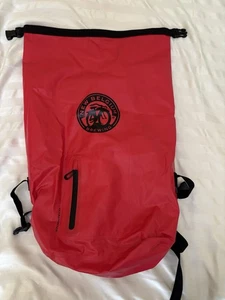 Roll Top Dry BagWaterproof Backpack PVC Camping Backpack New Belgium Brewing Red - Picture 1 of 11